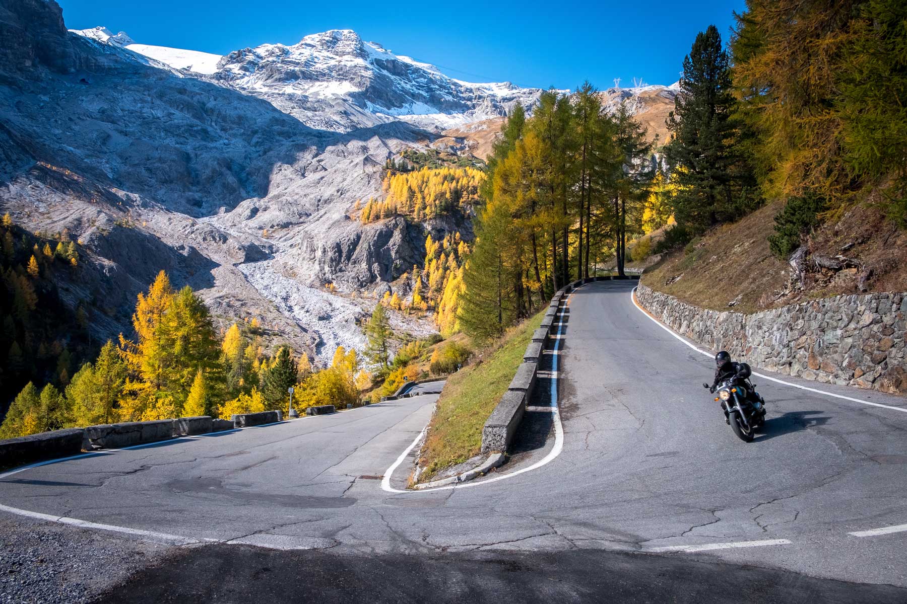 Motorradtouren Südtirol Dolomiten Passstraßen